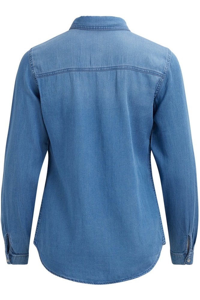 VIBISTA DENIM SHIRT-NOOS 14033008 MBD Clean